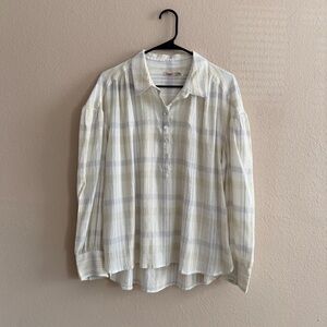 Faherty Olli Collared Top